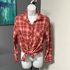 Eddie Bauer Women's Flannel Shirt Large Cowgirl Western‎ Outdoor Cotton Colorful